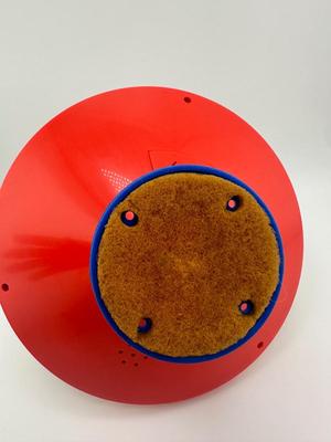Vintage Clown Head Plunger Spinning Toy