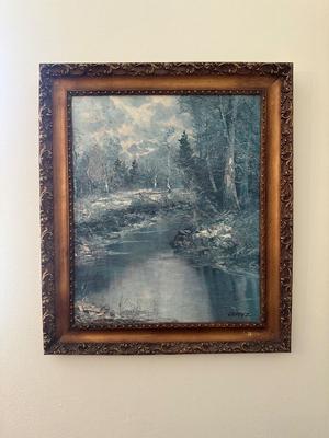 Richard Lorenz Framed Original Painting