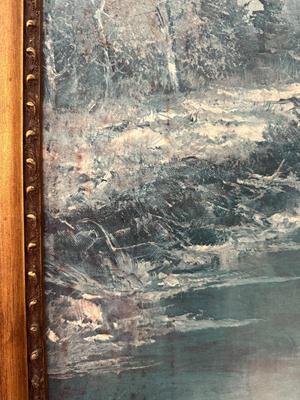 Richard Lorenz Framed Original Painting