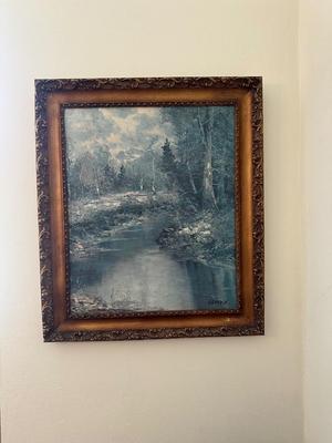 Richard Lorenz Framed Original Painting
