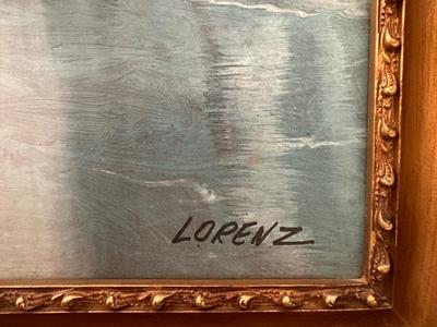 Richard Lorenz Framed Original Painting