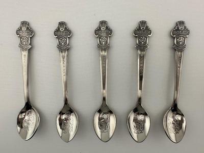 Vintage Rolex Lucerne Souvenir Spoons, Bucherer of Switzerland Spoons