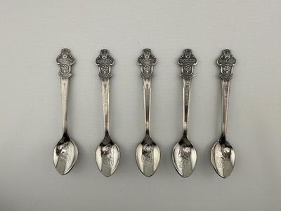 Vintage Rolex Lucerne Souvenir Spoons, Bucherer of Switzerland Spoons