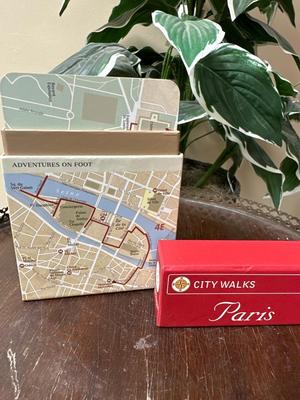 Paris walks cards