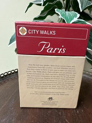 Paris walks cards