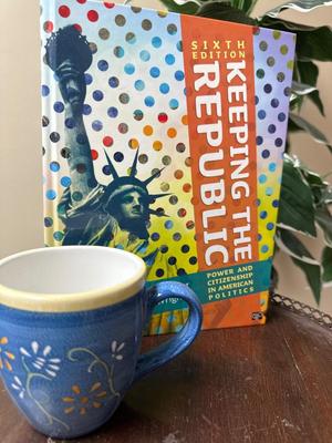Book and a mug