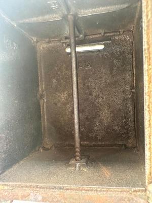 Cast Iron Ideal Security Coin Safe