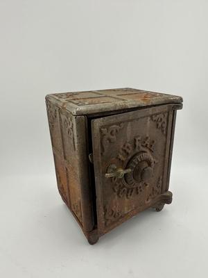 Cast Iron Ideal Security Coin Safe
