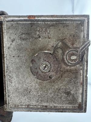 Cast Iron Ideal Security Coin Safe