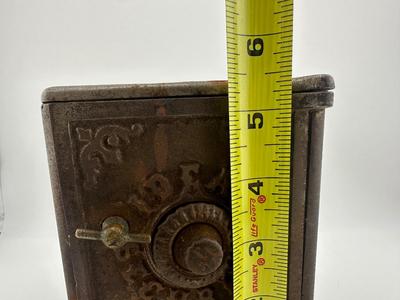 Cast Iron Ideal Security Coin Safe