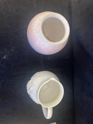 WEST GERMANY POTTERY AND LAURA CLEMENT ITALY PITCHER