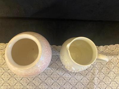 WEST GERMANY POTTERY AND LAURA CLEMENT ITALY PITCHER