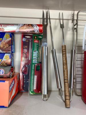 COOKING OUT! LONG MATCHES, DIXIE PLASTIC FORKS. BBQ TOOLS AND MORE!