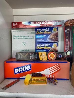 COOKING OUT! LONG MATCHES, DIXIE PLASTIC FORKS. BBQ TOOLS AND MORE!