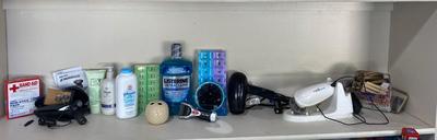 NORELCO S5290 ELECTRIC RAZOR, REVLON HAIR DRYER & OTHER PERSONAL CARE ITEMS