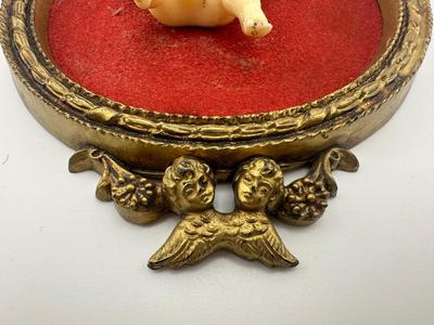 Vintage Italy Ornate Cherub Wall Hangings