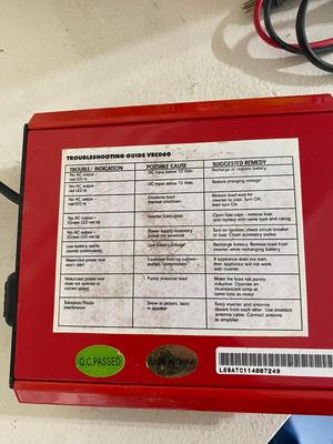 MEGALON TRITON 330 HANDHELD GPS, PORTABLE “PTC” CERAMIC 2 in 1 FAN HEATER, 175 WATT DC TO AC POWER INVERTER AND MORE!