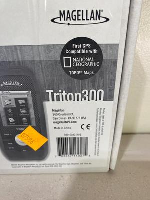 MEGALON TRITON 330 HANDHELD GPS, PORTABLE “PTC” CERAMIC 2 in 1 FAN HEATER, 175 WATT DC TO AC POWER INVERTER AND MORE!