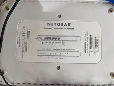 ELECTRONICS LOT-NETGEAR ROUTER, D-LINK, RCA ADAPTERS & OTHER LIKE ITEMS