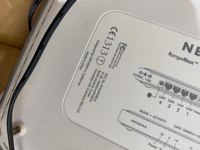 ELECTRONICS LOT-NETGEAR ROUTER, D-LINK, RCA ADAPTERS & OTHER LIKE ITEMS