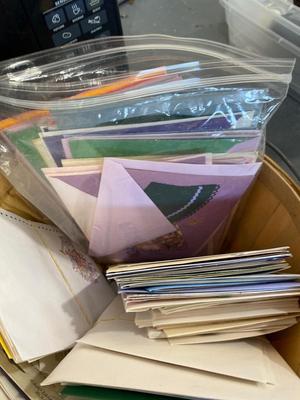 A VARIETY OF GREETING CARDS