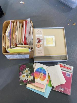 HALLMARK INSTANT SCRAPBOOK PHOTO ALBUM AND GREETING CARDS