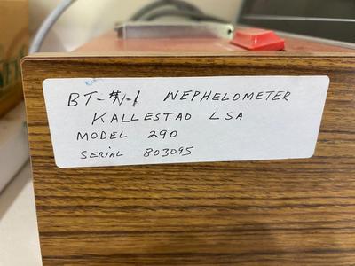 KALLESTAD LSA MODEL 290 NEPHLOMETER