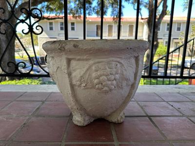 Large Cement Plant Pot