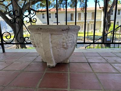 Large Cement Plant Pot