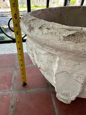 Large Cement Plant Pot