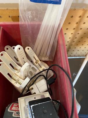 STEP STOOLS, PLATIC CRATE, HARDWARE, DISPOSABLE GLOVES TRANSMISSION FUNNEL AND MORE!