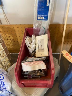 STEP STOOLS, PLATIC CRATE, HARDWARE, DISPOSABLE GLOVES TRANSMISSION FUNNEL AND MORE!