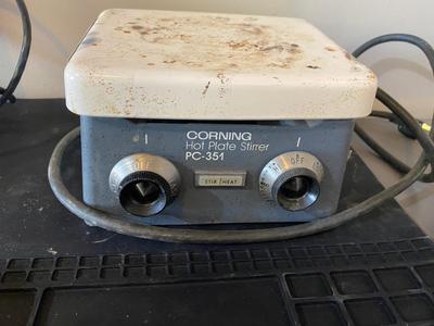 SCOUT PRO 2000g PRINT UNIT, CORNING HOTPLATE STIRRER AND MORE