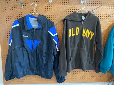 MENS MEDIUM JACKETS- OLD NAVY & LOTTO ITIALA