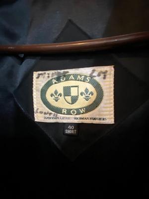 ADAMS ROW MENS OVERCOAT SIZE 40