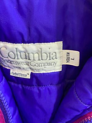 WOMENS CROFT & BARROW COAT AND YOUTH COLUMBIA SKI JACKET