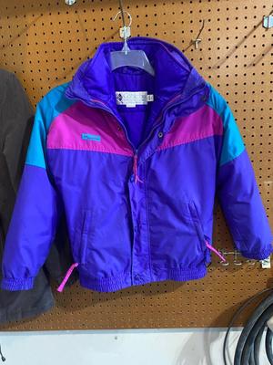 WOMENS CROFT & BARROW COAT AND YOUTH COLUMBIA SKI JACKET