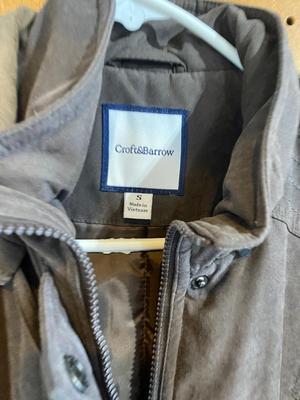 WOMENS CROFT & BARROW COAT AND YOUTH COLUMBIA SKI JACKET