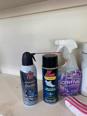 A VARIETY OF HOUSEHOLD CLEANER