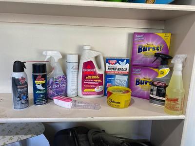 A VARIETY OF HOUSEHOLD CLEANER