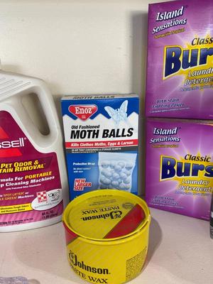 A VARIETY OF HOUSEHOLD CLEANER