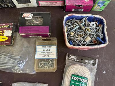 NICE VARIETY OF HARDWARE