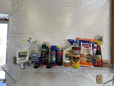 GARDEN CHEMICALS AND OTHER HOUSEHOLD SUPPLIES