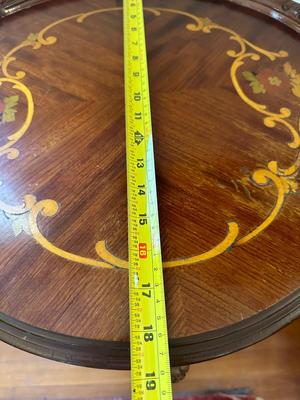 Pair of French Style Vintage Nightstands or End Tables