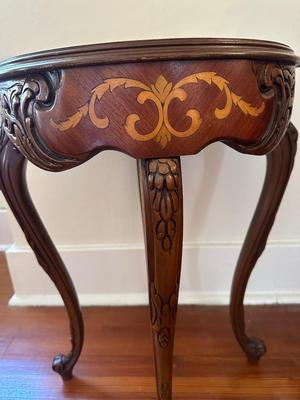 Pair of French Style Vintage Nightstands or End Tables