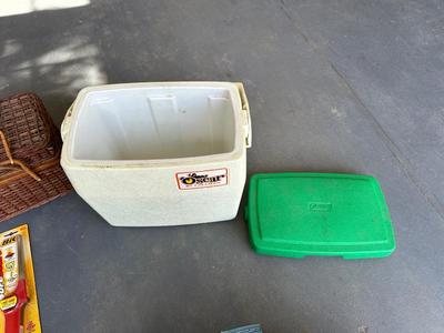 PICNIC BASKET, BEVERAGE COOLERS, PERSONAL FANS & MORE