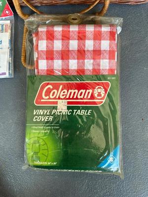 PICNIC BASKET, BEVERAGE COOLERS, PERSONAL FANS & MORE