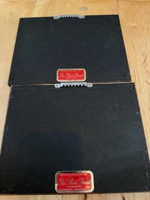 Two John Mall Framed/Matted Sketches