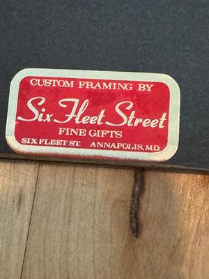 Two John Mall Framed/Matted Sketches