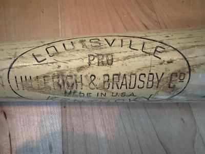 VTG Hillerich & Bradsby Bat & Cal Ripken Plaque